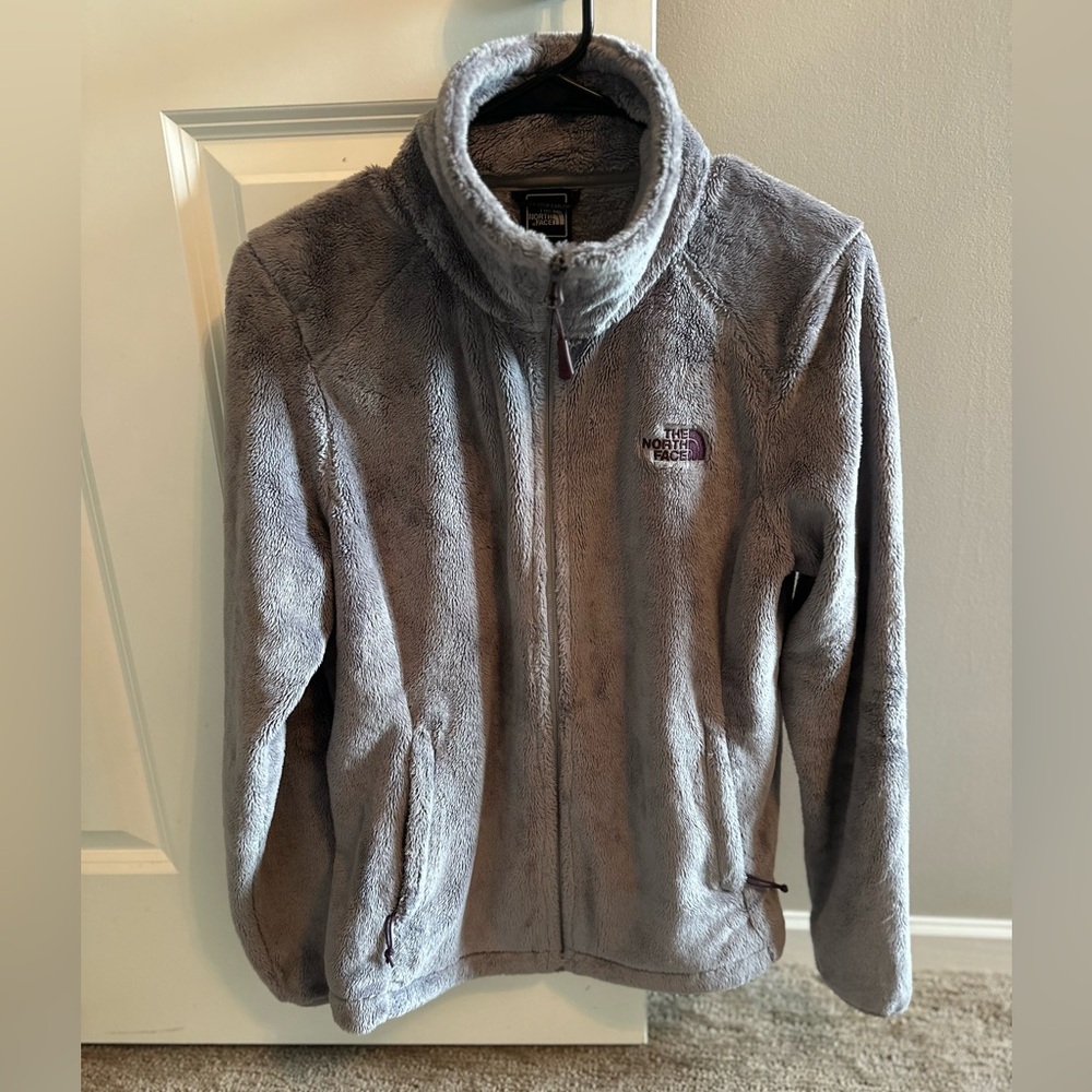 North Face Gray Fleece Jacket